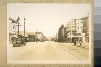 South on Valencia St. from 24th St. June 1929