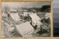 Refugee Camp at Fremont and Harrison Sts., April 18-06
