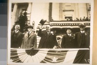 Nov. 3/28. [The annual inspection of the San Francisco] Police Dept. with Mayor Jas. Rolph Jr., Pres. Theo. J. Roche and Commissioner Jesse B. Cook