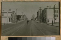 North on Church fr. 25th St. Sept. 1921
