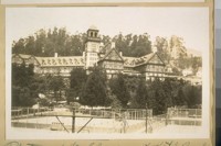 Two photoes [sic] of the Claremont Hotel Berkeley taken from the roof of the American Trust Co.'s office at Claremont. The hotel was to [too] long as I had to take two photoe's [sic]. June 2nd 1929