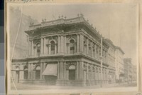 Bank of Calif. N.W. cor. Sansome & Calif. Sts. in 1890