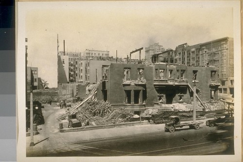 The Claus Spreckels Home. S.W. cor. Clay & Van Ness Ave. June 1927