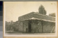 August 9/28. The Pioneer Saloon N. E. corner Main and Jackson Sts. Columbia Tuolumne Co. Calif. The Bret Harte trail