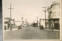 East on Lombard St. from Scott St. Oct. 1926