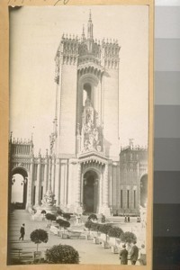 P.P.I. [Panama-Pacific International] Exposition. [Tower of Ages, Court of Abundance.]