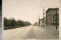 East on Lincoln Way from 11th Ave. Aug. 1927