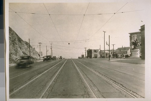 East on Market St from Dolores St. Oct. 1927