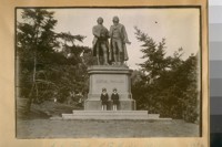 G.G. [Golden Gate] Park, S.F. [San Francisco] Calif. 1918. The Blum twins