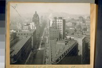 West on Market St. from Montgomery, 1915