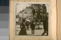 South side of Market St. bet. 3rd & 4th Sts. in 1900