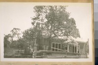 Side View of front, home of J.B. Cook at Atherton, San Mateo Co