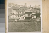N. W. from the roof of a building in the West side of Montgomery St. between Calif. and Sac. Sts. About 1870