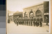 Nov. 3/28. [The annual inspection of the San Francisco] Police Dept. with Capt. Chas. Goff and his company