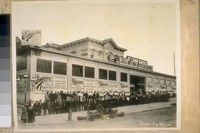 The Emporium, June 1906, after the Fire of April 18/06. Located at N.W. cor. Post and Van Ness Ave