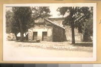 Wells, Fargo & Co. Express Bldg. Amador Co. Built in early 50s by Wells Fargo Express Co., Volcano, Cal. I.O.O.F. & Masonic Hall