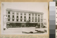 Front View of the Hotel St. James, West side of Van Ness Ave. bet. Ash and Fulton Sts. Aug. 1926. To be torn down for the New Civic Center