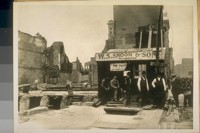 N. E. corner Montgomery and Clay Sts. April 6th, 1906