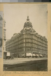Old Baldwin Hotel cor. Powell and Market in 1879