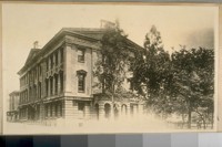 The Old U.S. Post Office at the N.W. cor. Battery & Washington St. in 1890