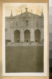 P.P.I. Ex. [Panama-Pacific International Exposition] - 1915. [Building entrance.]