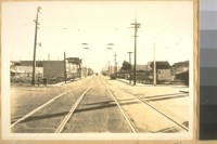 South on 20th Ave. from Judah St. Oct. 1928