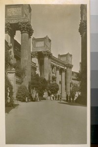 Art Bldg. P.P.I. Ex. [Panama-Pacific International Exposition] - 1915. [Palace of Fine Arts.]
