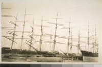 Third view of the Alaska Packers Fleet on the south side of the estuary Alameda. Oct. 5/28