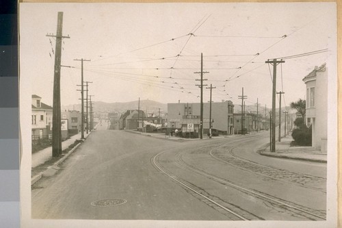 East on Ocean Ave. and S.E. on Anondago [Onondaga] Ave. from junction of Ocean Ave. & Anondago [Onondaga] Ave. Jany. 1926