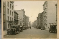 East on O'Farrell St. from Leavenworth St. Feb. 1925