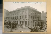 N.W. cor. California and Montgomery St. in 1910