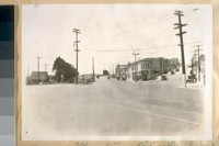 Junction of Monterey Blvd. and Joost Ave. from San Jose Ave. - West - June 1926