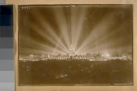 P.P.I. Ex. [Panama-Pacific International Exposition] 1915. [Skyline view of fair at night.]