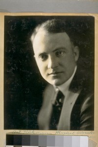 Art Hickman, Musical Director. 1921 Police Ball, Jesse B. Cook, Chairman