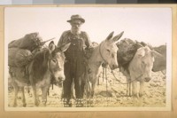 May 1932. "Wanderers of the Wastelands" in a Nevada desert. Frashers Foto - Pomona, Calif