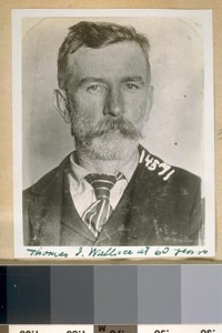 Thomas J. Wallace at 60 years [San Francisco burglar famous for 1875 theft of the painting "Elaine", by Toby Rosenthal