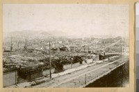 Looking S.W. from Sacramento and Leavenworth Sts., April 18-06