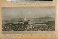 The blowing-up of Arch Rock, San Francisco Bay