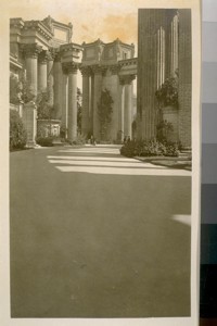 Art Bldg. P.P.I. Ex. [Panama-Pacific International Exposition] - 1915. [Palace of Fine Arts.]