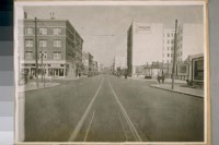 East on Eddy St. from Polk St