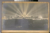 P.P.I. Exposition [Panama-Pacific International Exposition] at night 1915