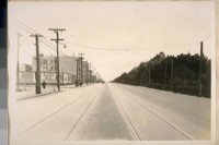 West on Lincoln Way from 14th Ave. July 1927