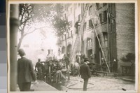 Waterhouse & Lester fire on Howard St. bet. 1st & 2nd Sts. North side about 1896