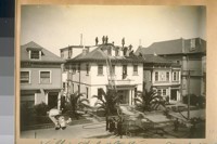 Fire on Vallejo St. bet. Fillmore & Webster Sts. about 1915