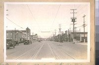 East on Geary from 9th Ave. Feb. 1928