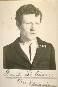 Frank St. Clair, alias Edwards, another street car pickpocket, was arrested and served time on a number of occasions and the last time he was sent to San Quentin for picking pockets at the Midwinter Fair on Dec. 20/93 [1893] for 10 years