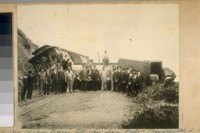 The Old Steam train that ran from Calif. & Presidio Ave. to the Cliff House by way of lands end in 1906