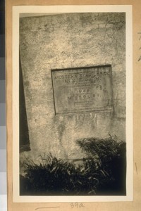 This plate is on a monument erected on the spot where the 1st Masonic Temple was built in Calif. at Benton City in the Northern part of Tehama Co. The Charter for this Lodge was issued to Peter Lassen by the Grand Lodge of Missouri. May 10th, 1848. Lassen Co. was named for this man