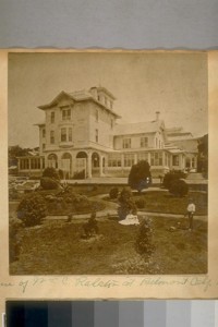Home of Wm. C. Ralston at Belmont, Calif., 1876