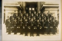 Co. A. 2nd Div. S.F.P. [San Francisco Police] Dept. 1 897 - Back Row, L. to R.: Dan Sylvester, John